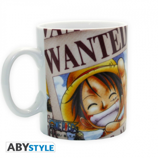 ONE PIECE - Mug 460ml Luffy Wanted
