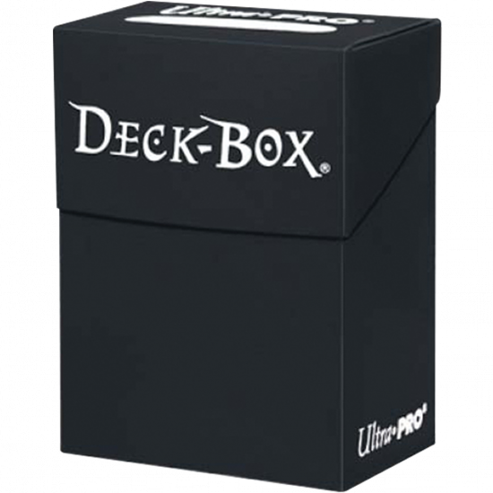 Ultra pro - Deck box Solid color Noir nacré