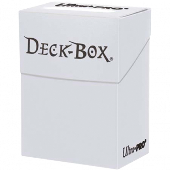 Ultra pro - Deck box Solid color Blanc