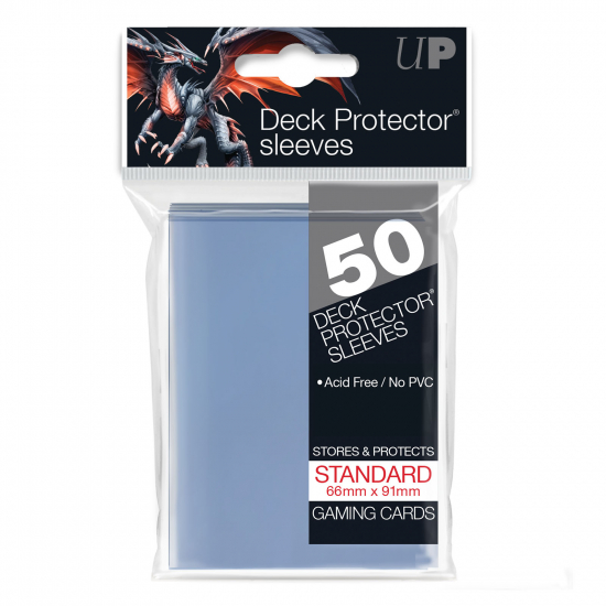 Protège Cartes Ultra Pro Standart 66mmx91mm Transparent x50