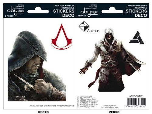 ASSASSIN'S CREED - Mini-Stickers Ezio Altaïr