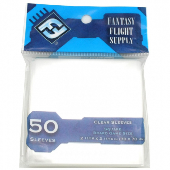 Protèges cartes JdS - Fantasy Flight Supply Carrés 70x70 x50