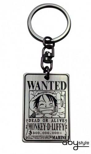 One Piece - Porte-clés Wanted Luffy