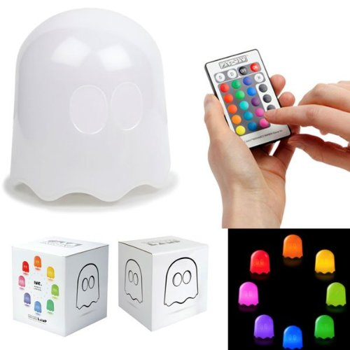 PAC MAN - Lampe multi couleurs télécommandée Ghost