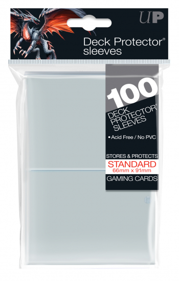 Ultra Pro - Protège carte standard Pro-gloss x100 Transparent