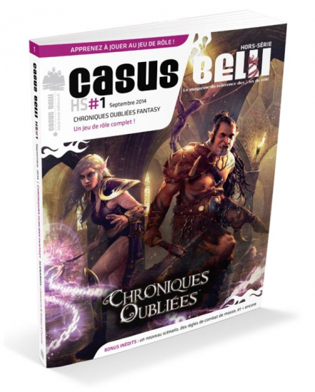 Chroniques Oubliées Fantasy - Casus Belli HS01 couverture souple