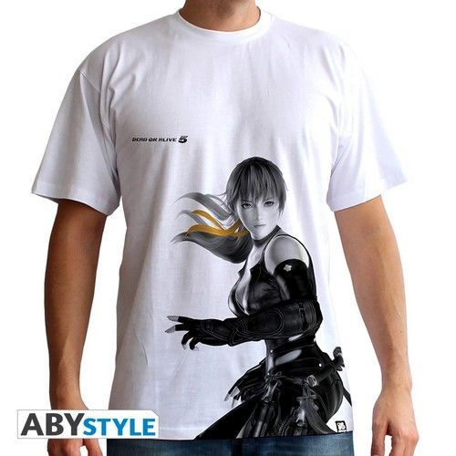 DEAD OR ALIVE - T-shirt basic homme blanc Kasumi Taille S