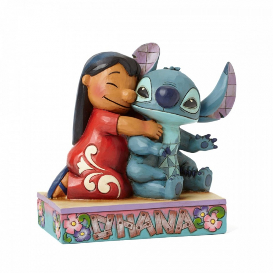 Figurine Disney Traditions Lilo & Stitch- Ohana means family
