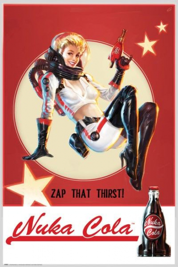 Fallout - poster Nuka cola