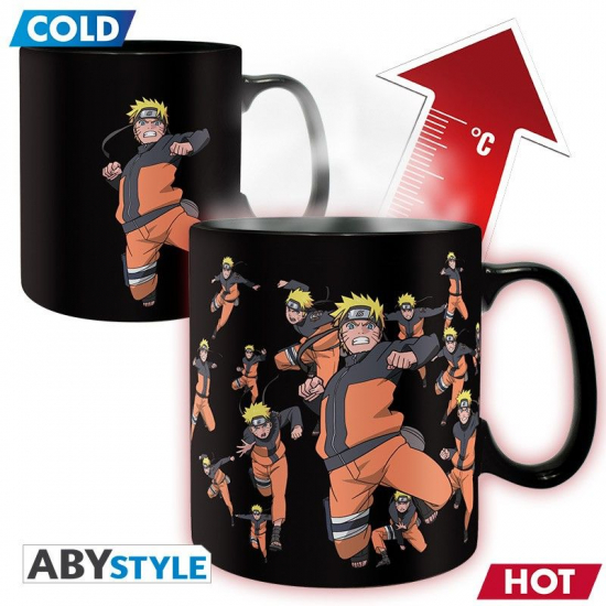 Naruto Shippuden - Mug thermoréactif 460 ml Multiclonage