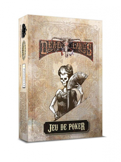 Deadlands Reloaded : Jeu de Poker (blanc)
