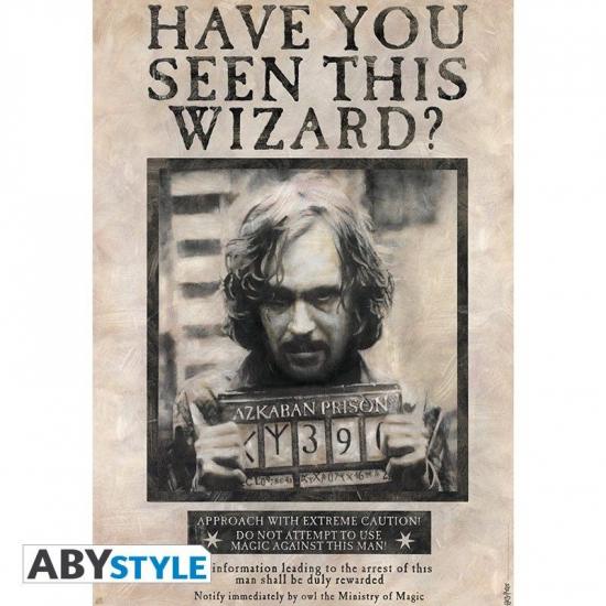 HARRY POTTER - Poster grand format Wanted Sirius Black (380)