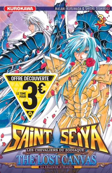 Saint Seiya - The lost canvas N°03 prix découverte