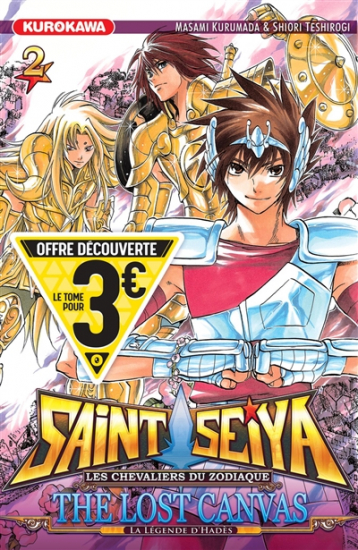 Saint Seiya - The lost canvas N°02 prix découverte