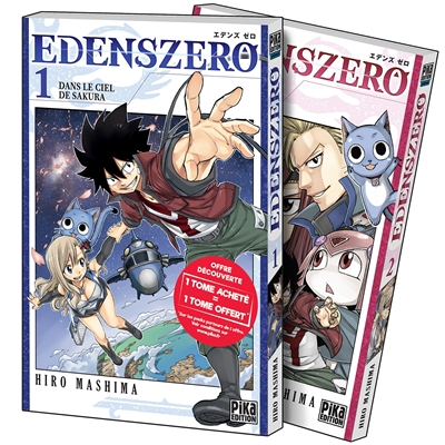 Edens Zero : pack offre découverte T01 et T02