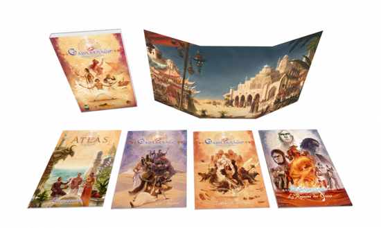 Capharnaum : L'Heritage des Dragons - Pack Escarte + écran