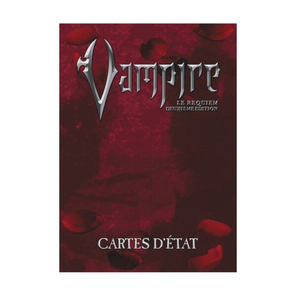 Vampire : Le Requiem 2 édition - Cartes d'Etat