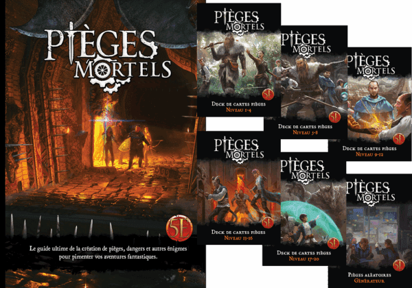 pieges mortels 5e dnd jdr jeu de role MJ
