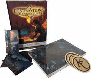 Destinations Dangereuses pack livre standard et cartes